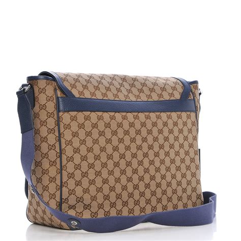 gucci diaper bag blue|More.